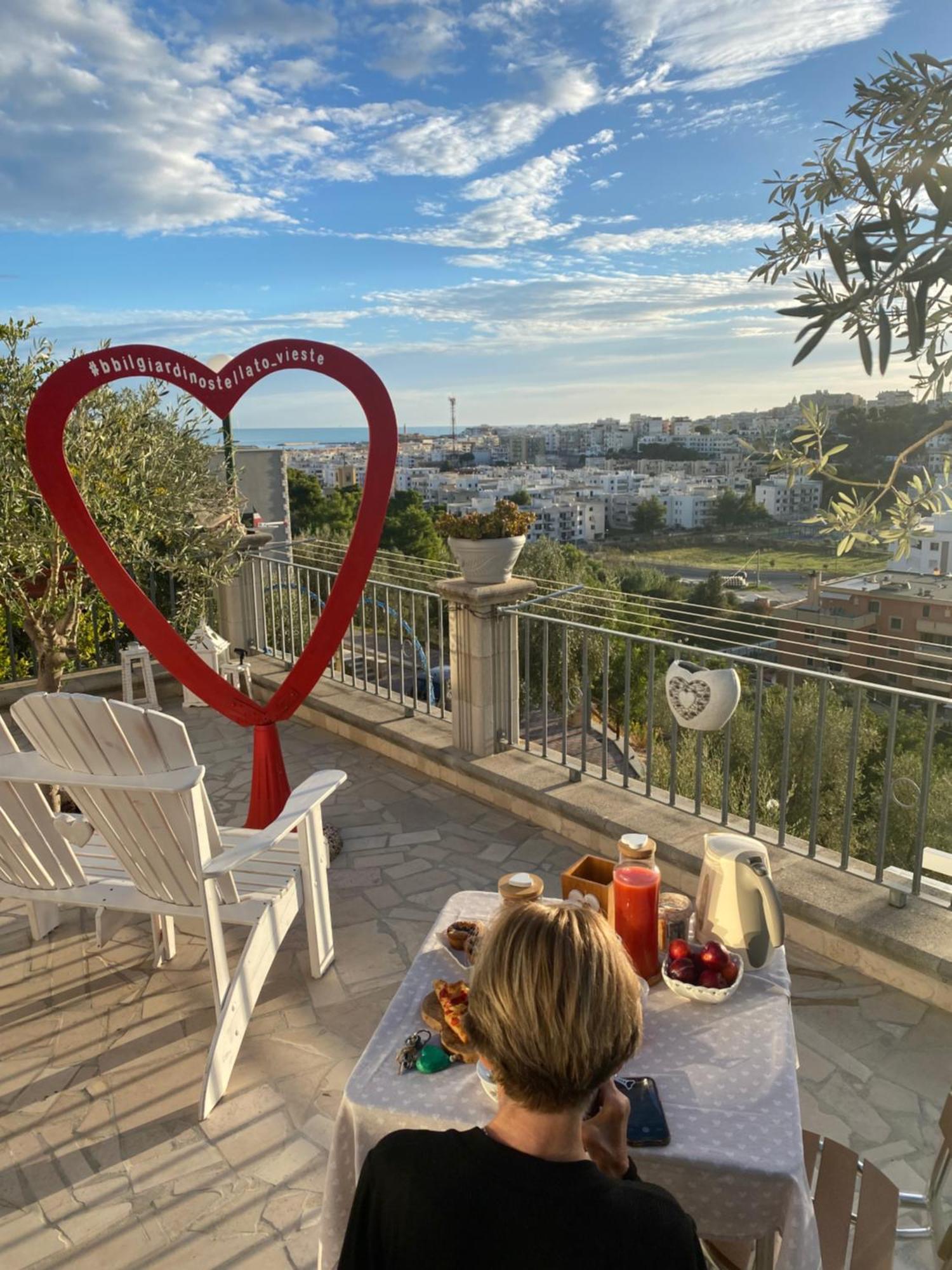 B&B Il Giardino Stellato Vieste Kültér fotó